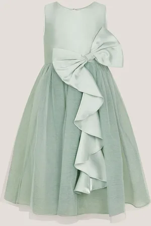 Monsoon Waterfall Bow Tulle Dress 5 Years (110cm)