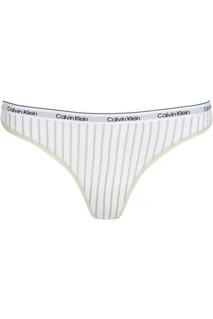Calvin Klein White Modern Logo Thong small