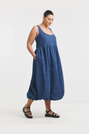 Simply Be Bubble Hem Midaxi Dress 16