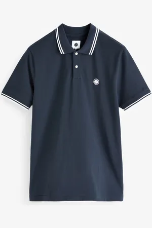 Pretty Green Barton Tip Polo Shirt L
