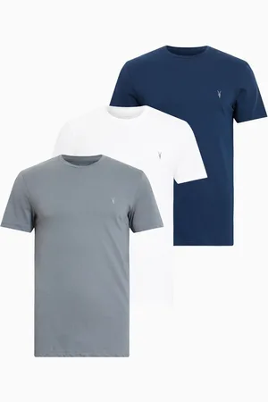 AllSaints AllSaints Blue Tonic Short Sleeves Crew T-Shirts 3 Pack XXL