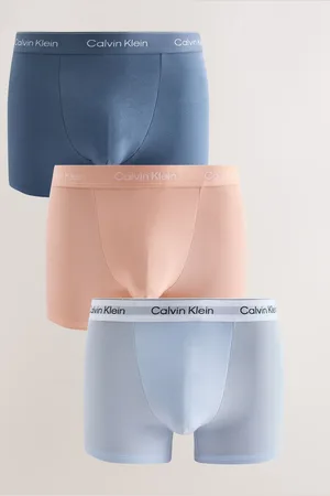 Calvin Klein Blue/Grey Relaxed Fit Boxers medium