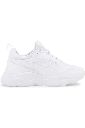 PUMA White Cassia Trainers AU 10 (EU 42)