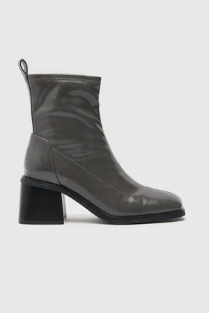 Schuh Briony Grey Boots AU 8 (EU 39)