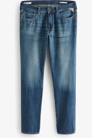 Replay Dark Blue Slim Fit Neaal Regular 100% Cotton Jeans W36 L30