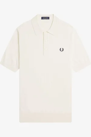 Fred Perry Cotton Knitted Polo Shirt XXL