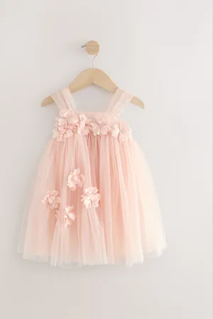 Next Sleeveless Mesh Party Dress (3mths-7yrs) 5