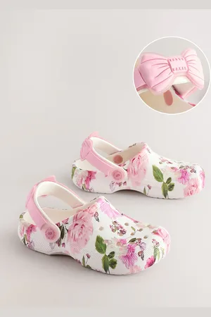 Ted Baker Girls Clogs with Ankle Strap and Bow AU 13 (EU 32)