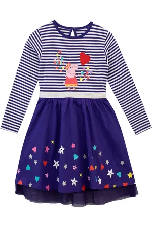 Character 100% Cotton Peppa Pig Party Dress 6
