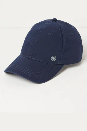 Fat Face FatFace Blue 100% Cotton Canvas Baseball Cap One