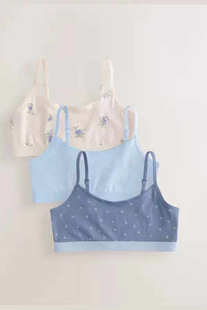 Next Blue Crop Tops 3 Pack (5-16yrs) 7