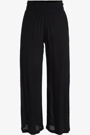 Roxy Black Along The Beach High Waist Trousers S