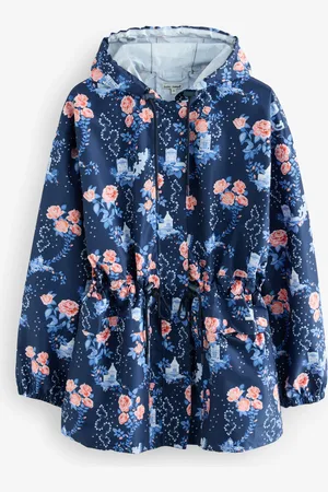 Cath Kidston Navy Dilly Dolly Rain Jacket XL