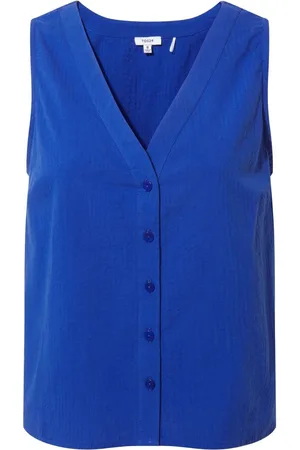 Tog 24 Womens Zuzanna Short Sleeve 100% Cotton Ultramarine Shirt AU 18