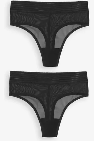 Triumph Tempting Sheer High Waist String Briefs 2 Pack XL