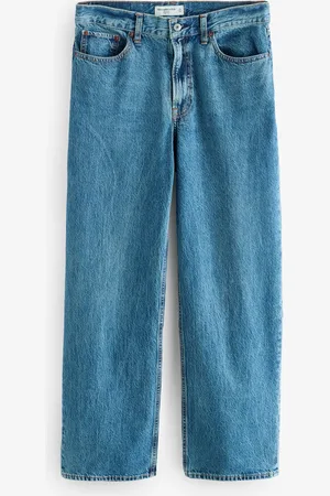 Abercrombie & Fitch Blue High Rise Loose Jeans 27W x 31R (UK 27 R)