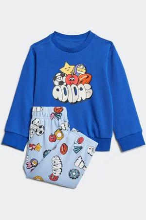 adidas Blue Essentials Fun Tracksuit 9