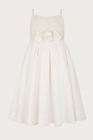 Monsoon Orelia Strappy Sequin Satin Dress 4 Years (104cm)