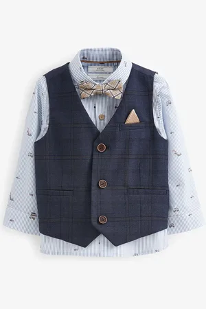 Next Waistcoat Set With Shirt And Bow Tie (3mths-7yrs) 2