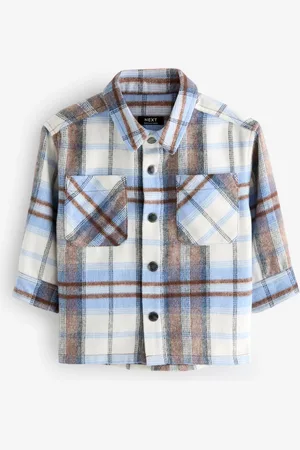 Next Long Sleeve Check Overshirt (3mths-7yrs) 2