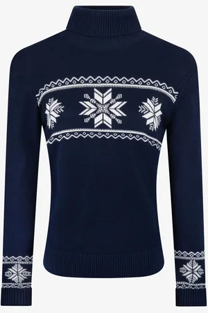 The Little Tailor Snowflake Slim Fit Christmas Jumper XS