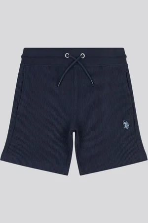 U.S. Polo Assn. U. S. Polo Assn. Boys Waffle Texture Shorts 15