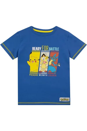 Character Blue 100% Cotton Pokemon T-Shirt 11