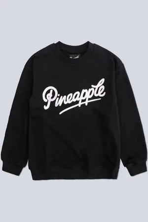 Pineapple Black Logo Girls Sweatshirt 13 Years (158cm)
