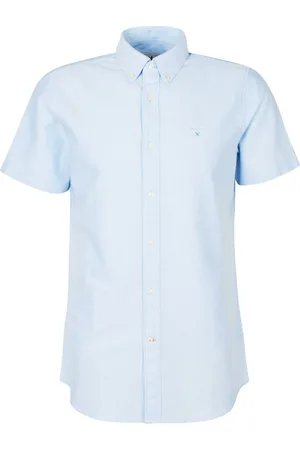 Barbour Oxtown Classic Short Sleeve Oxford 100% Cotton Shirt XL