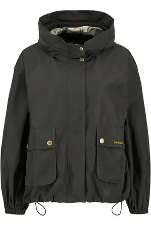 Barbour Green Mae Showerproof Jacket AU 16