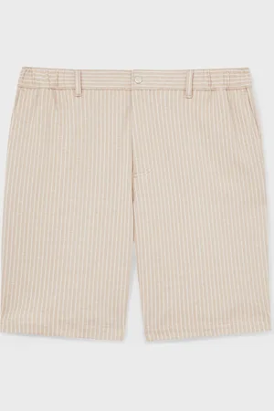 Reiss Pin Jersey Pinstripe Shorts 28r