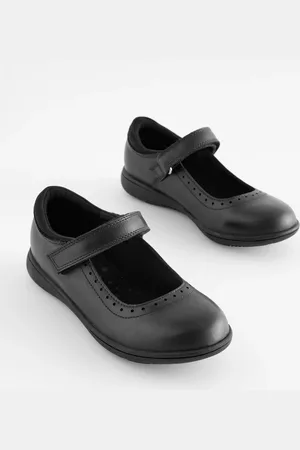 Next Narrow Fit (E) School Leather Brogue Detail Mary Jane Shoes AU 7 (EU 24)
