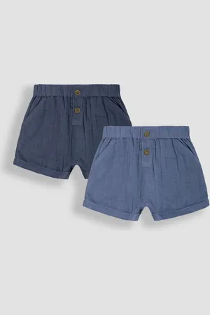 JoJo Maman Bébé 2-Pack Cheesecloth Shorts 1.5