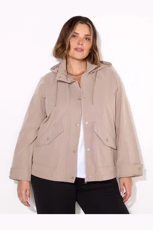 Live Unlimited London Natural Curve Short Raincoat AU 20