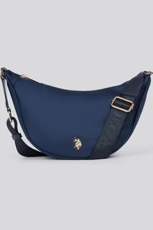 U.S. Polo Assn. U. S. Polo Assn. Blue Womens Houston Round Crossbody Bag One