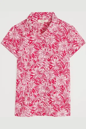 Seasalt Cornwall Rushmaker Short Sleeve 100% Cotton Shirt 12