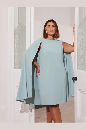 Live Unlimited London Curve Cape Dress AU 20