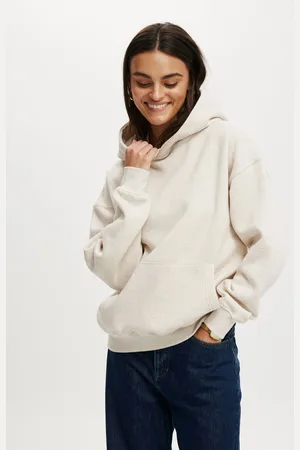 Cotton On Natural Classic Fleece Hoodie L