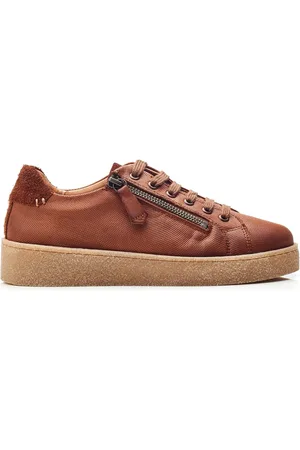 Moda In Pelle Elston Gum Sole Side Zip Trainers AU 5 (EU 36)