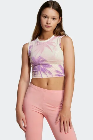 adidas Pink Crop Vest 158164cm