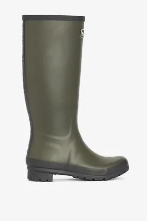 Barbour Green Abbey Wellington Boots AU 8 (EU 39)