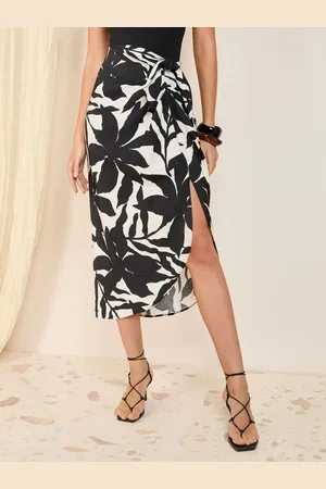 Friends Like These Front Tie Sarong Skirt 8