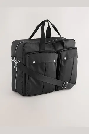 Next Black Nylon Modular Travel Holdall One