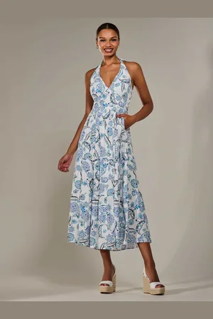 Jolie Moi Halter Neck Maxi Dress AU 18