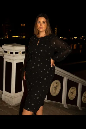 Live Unlimited London Star Embroidered Dress AU 14