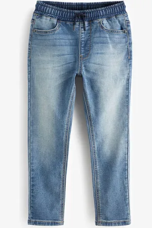 Next Light Blue Skinny Fit Stretch Elasticated Waist Jeans (3-16yrs) 11 Years (146cm)