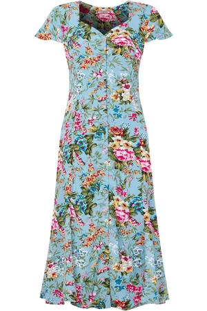 Joe Browns Rose V-Neck Knee Dress AU 8