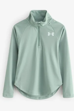 Under Armour Green Tech Graphic 1/2 Zip Sweatshirt 9