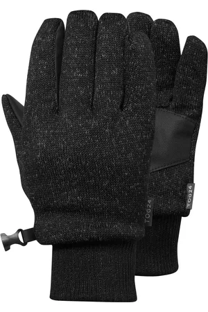 Tog 24 Grey Storm Winter Knitlook Powerstretch Gloves L