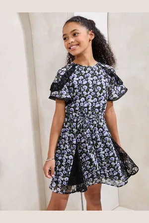 Lipsy London Lace Frill Sleeve Dress (5-16yrs) 13 Years (158cm)